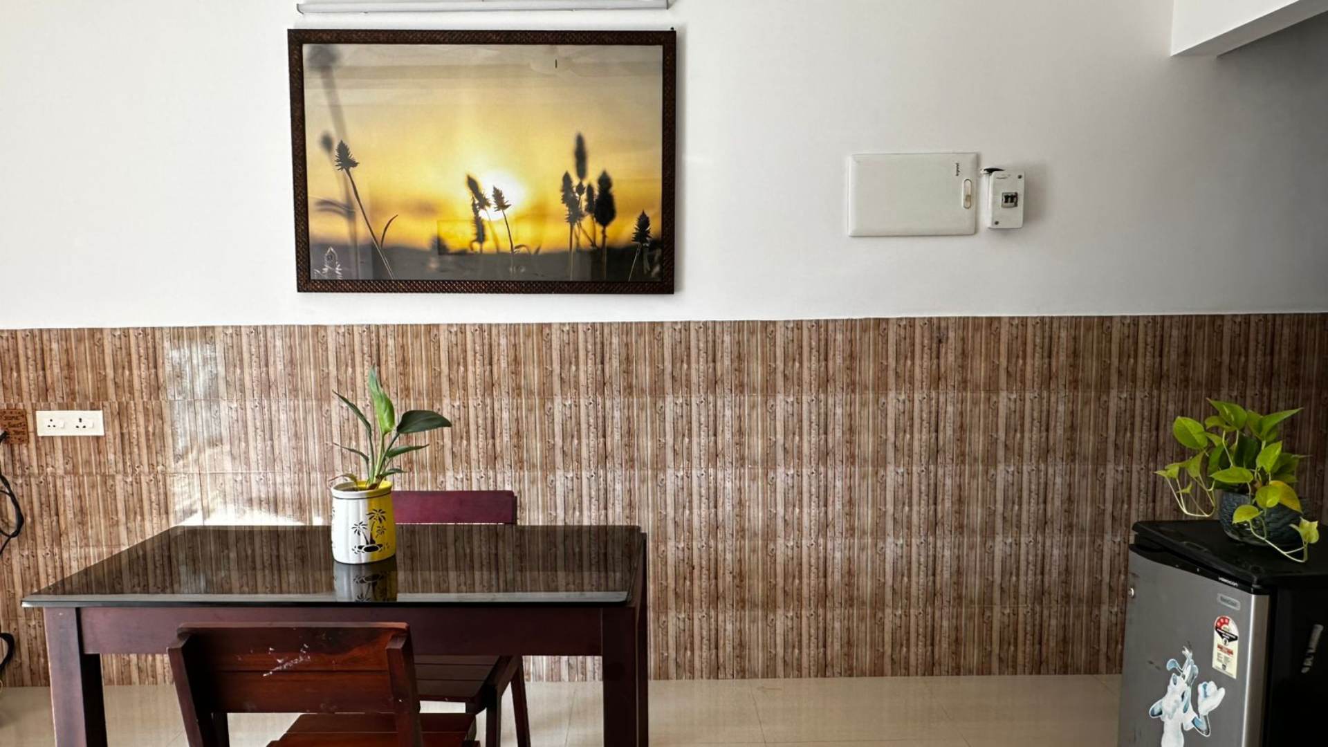 Spacious Living Room in Service Apartment Trivandrum